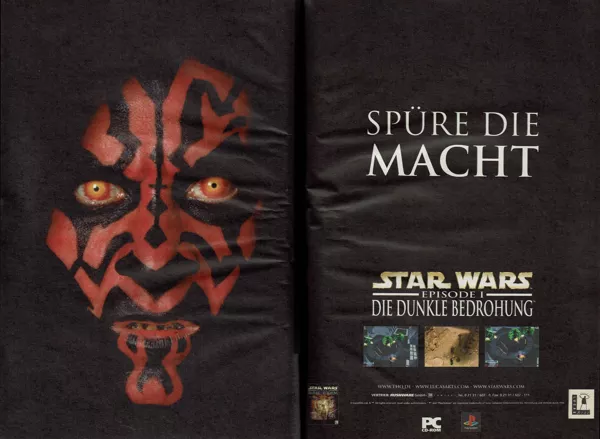 Star Wars: Episode I - The Phantom Menace Magazine Advertisement