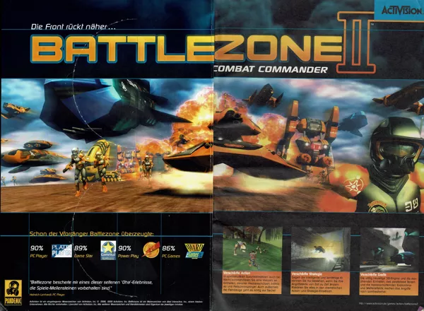 Battlezone II: Combat Commander Magazine Advertisement