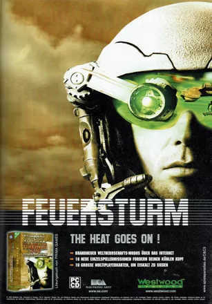 Command & Conquer: Tiberian Sun - Firestorm Magazine Advertisement
