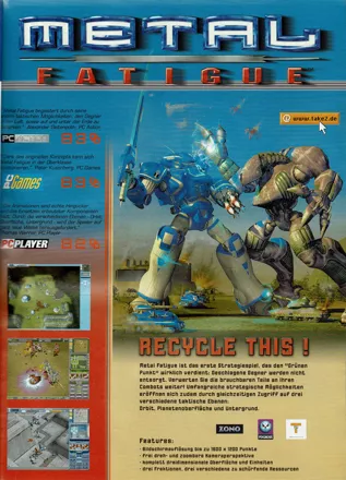Metal Fatigue Magazine Advertisement