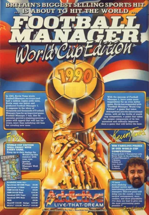 Football Manager: World Cup Edition 1990 Magazine Advertisement Page 48