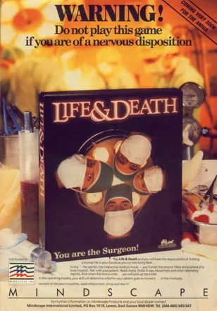 Life & Death Magazine Advertisement Page 7