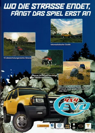 4x4 Evo Magazine Advertisement