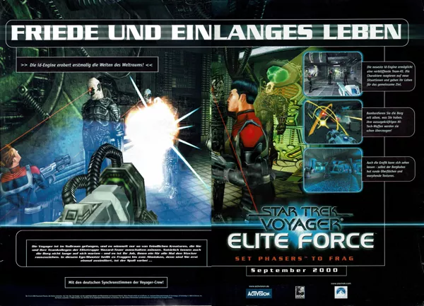 Star Trek: Voyager - Elite Force Magazine Advertisement