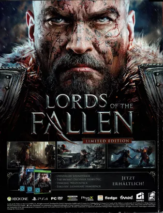 Lords of the Fallen Magazine Advertisement
