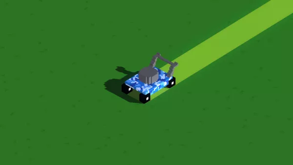Grass Cutter: Military Lawn Mower Screenshot