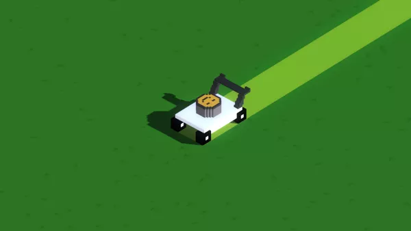 Grass Cutter: White Lawn Mowers - Smiles Pack Screenshot