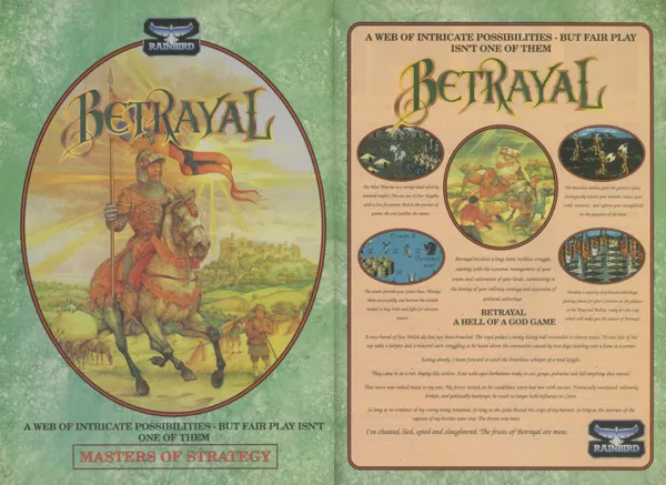 Betrayal Magazine Advertisement Pages 72-73