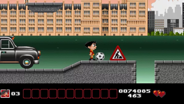 Soccer Kid Screenshot