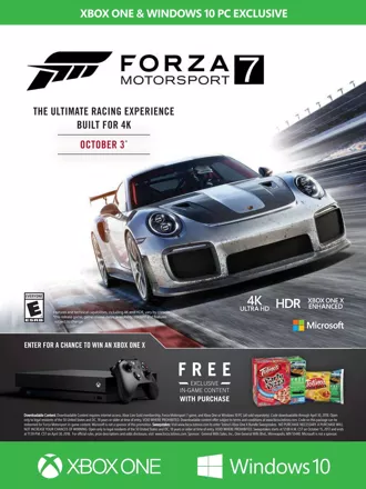 Forza Motorsport 7 Magazine Advertisement Page 27