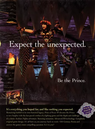 Prince of Persia 3D Magazine Advertisement