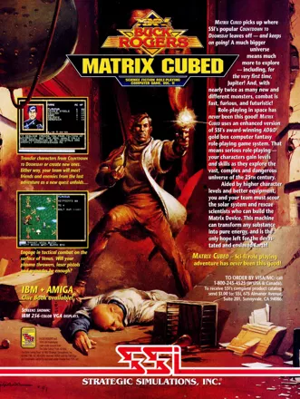 Buck Rogers: Matrix Cubed Magazine Advertisement
