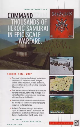 Shogun: Total War Other
