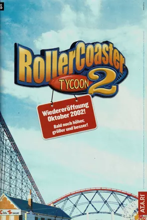 RollerCoaster Tycoon 2 Magazine Advertisement