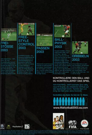 FIFA Soccer 2003 Magazine Advertisement