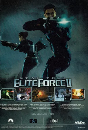 Star Trek: Elite Force II Magazine Advertisement
