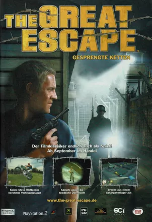 The Great Escape Magazine Advertisement