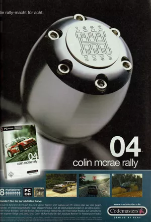 Colin McRae Rally 04 Magazine Advertisement