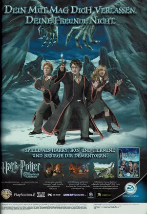 Harry Potter and the Prisoner of Azkaban Magazine Advertisement