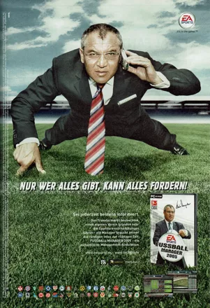 Total Club Manager 2005 Magazine Advertisement