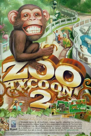 Zoo Tycoon 2 Magazine Advertisement