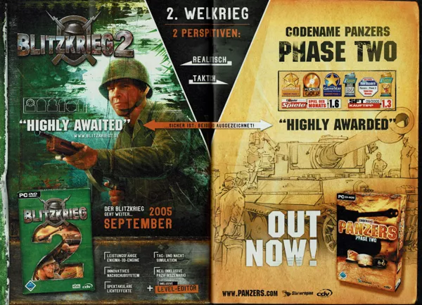 Blitzkrieg 2 Magazine Advertisement