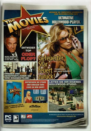 The Movies Magazine Advertisement