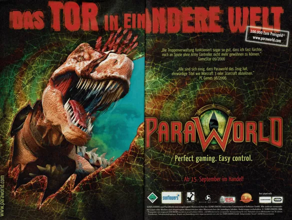 ParaWorld Magazine Advertisement