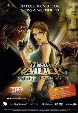 Lara Croft: Tomb Raider - Anniversary Magazine Advertisement