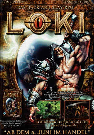 Loki: Heroes of Mythology Magazine Advertisement