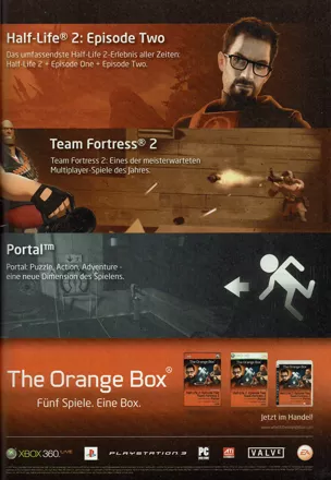 The Orange Box Magazine Advertisement