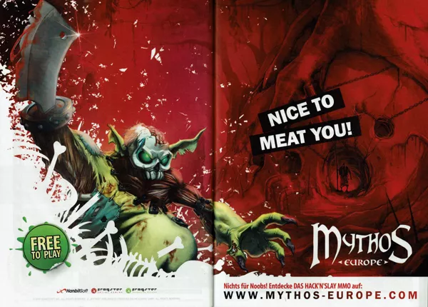 Mythos Magazine Advertisement