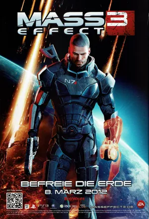 Mass Effect 3 Magazine Advertisement