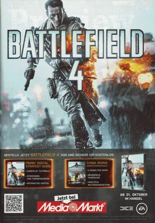Battlefield 4 Magazine Advertisement