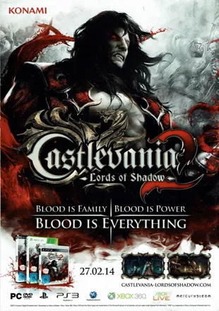 Castlevania: Lords of Shadow Magazine Advertisement