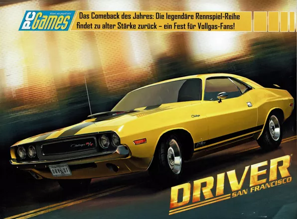Driver: San Francisco Magazine Advertisement