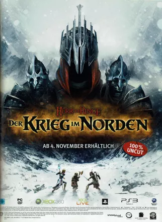 The Lord of the Rings: War in the North Magazine Advertisement Part 1