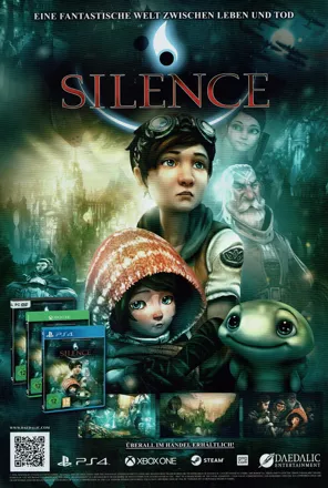 Silence Magazine Advertisement Daedalic insert