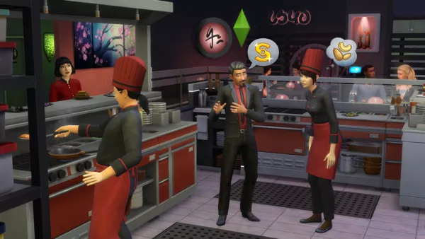 The Sims 4: Dine Out Screenshot