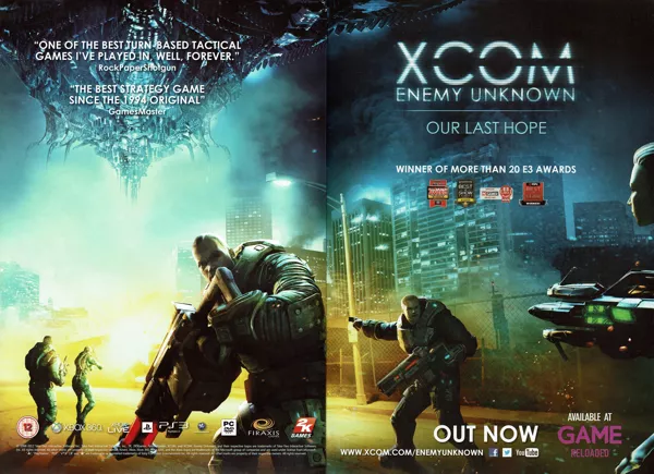 XCOM: Enemy Unknown Magazine Advertisement