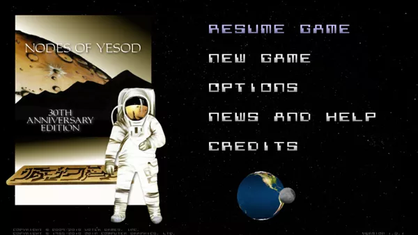 Nodes of Yesod: 30th Anniversary Edition Screenshot