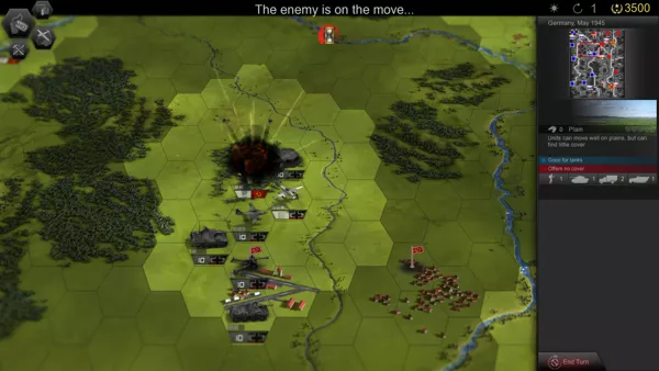 Panzer Tactics HD Screenshot