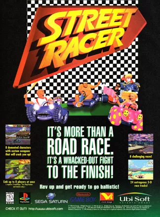 Street Racer Magazine Advertisement p. 56