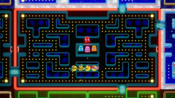 Pac-Man Mega Tunnel Battle Screenshot