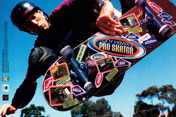 Tony Hawk's Pro Skater Magazine Advertisement pp. 4-5