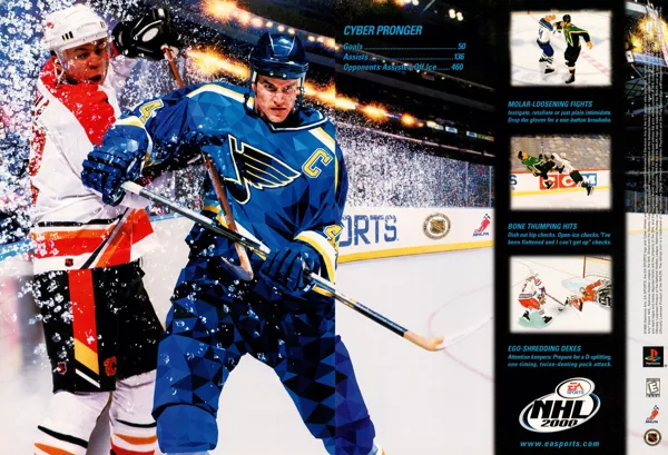 NHL 2000 Magazine Advertisement pp. 40-41