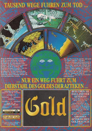The Gold of the Aztecs Magazine Advertisement