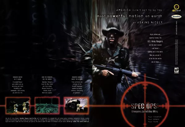 Spec Ops: Rangers Lead the Way Magazine Advertisement