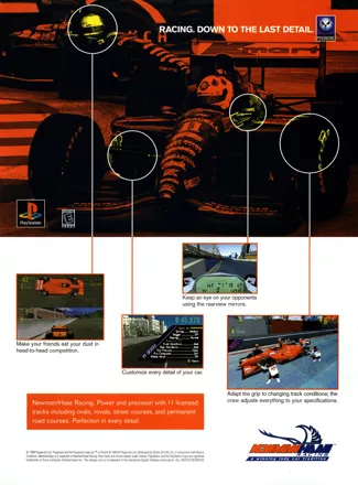 Newman Haas Racing Magazine Advertisement