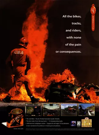 Superbike World Championship Magazine Advertisement